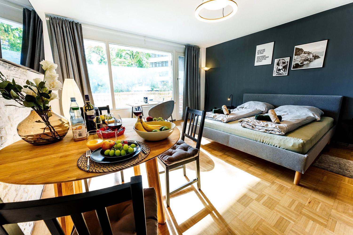 Modernes Apartment L Oasis L Mit Balkon Naehe Hauptbahnhof Essen Exteriér fotografie