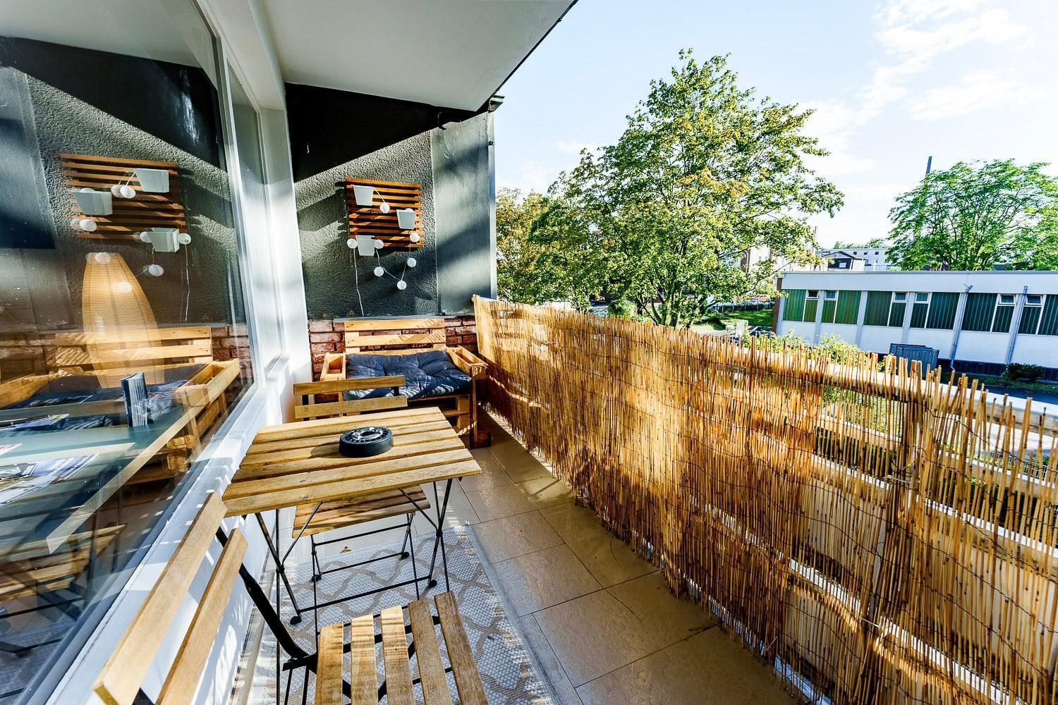 Modernes Apartment L Oasis L Mit Balkon Naehe Hauptbahnhof Essen Exteriér fotografie